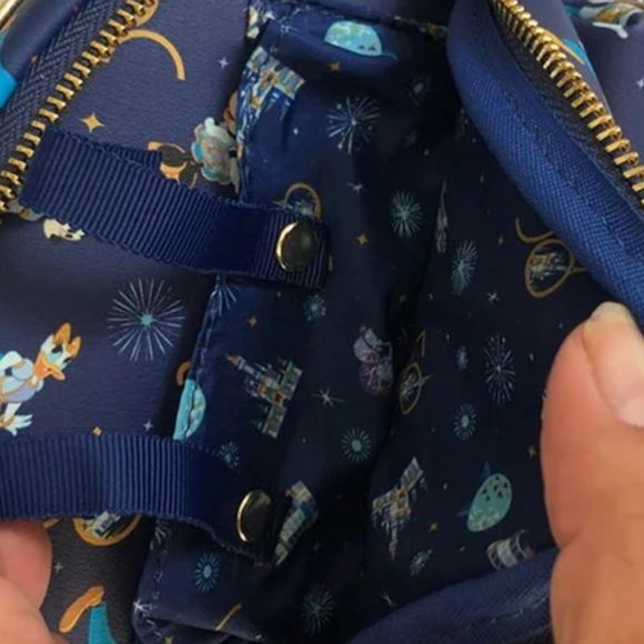 WDW 50th Anniversary Loungefly Backpack - Picture 3 of 4